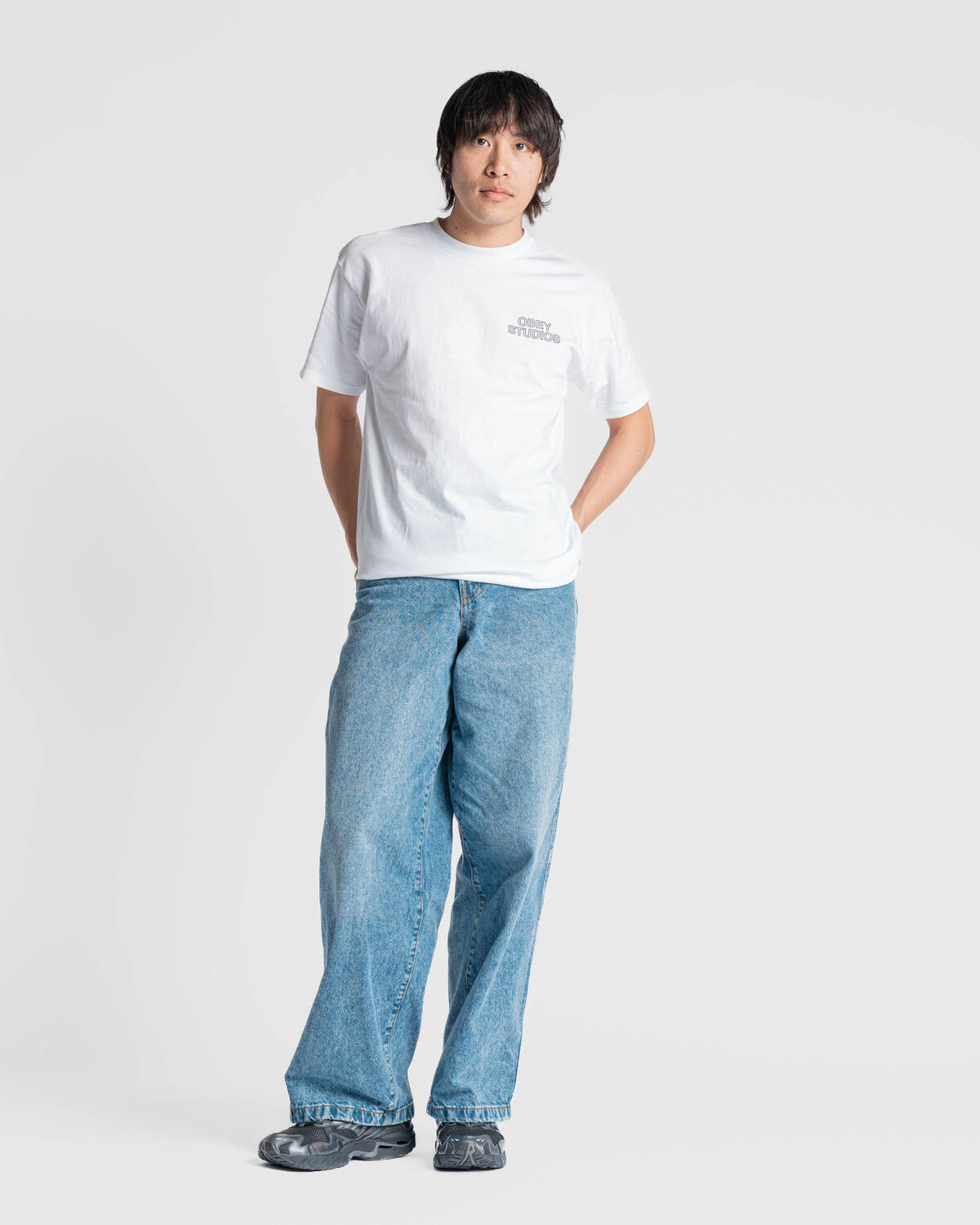 Obey STUDIOS PALETTE TEE | 165264052-WHT | AFEW STORE Obey STUDIOS PALETTE TEE | 165264052-WHT | AFEW STORE